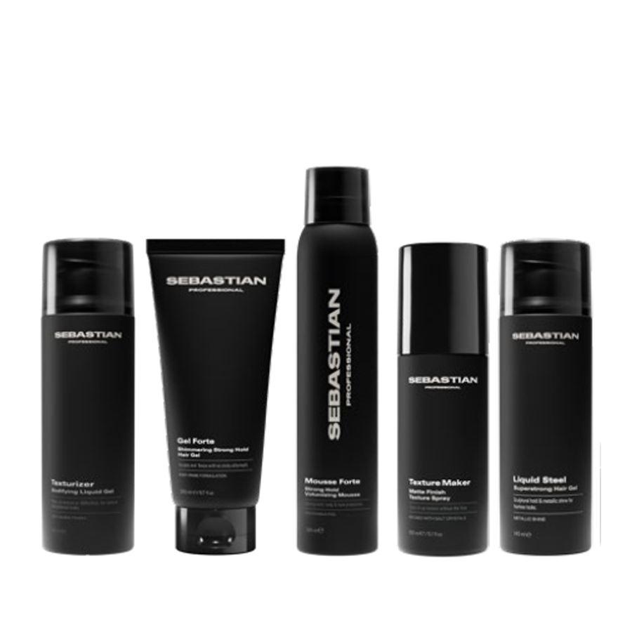 STYLING & TEXTURE SEBASTIAN Gel dan finish rambut