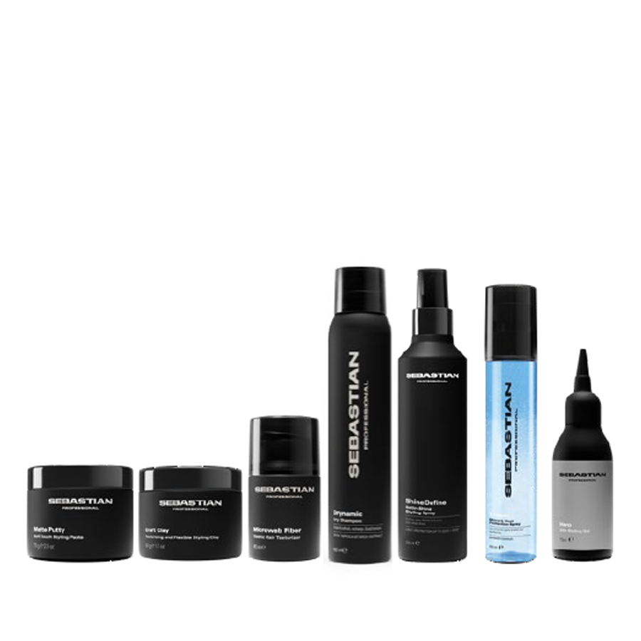 STYLING & TEXTURE SEBASTIAN Gel dan finish rambut